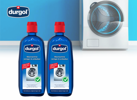 Durgol wasmachine reiniger en ontkalker - 2 stuks 