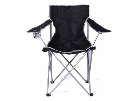 FEDEC Campingstoel - Vouwstoel - Voor vissen - Zwart