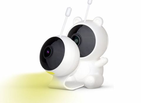 Qnect Wifi Binnencamera met Babymonitor