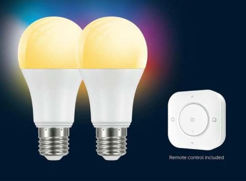 Prolight Zigbee Smart LED Lamp - E27 - Slimme Lichtbron - Dimbaar - 2 Stuks