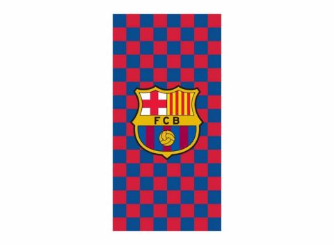 F.C. Barcelona Strandlaken - Blauw/Rood - 70 x 140 cm