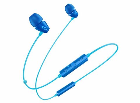 TCL Draadloze In-ear oordopjes - Met Microfoon - 18 uur luistertijd - BT5.0 - Licht Blauw