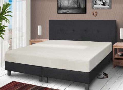 Hotel Home Collection - Matras Molton-Stretch - Wit - 160/180x200